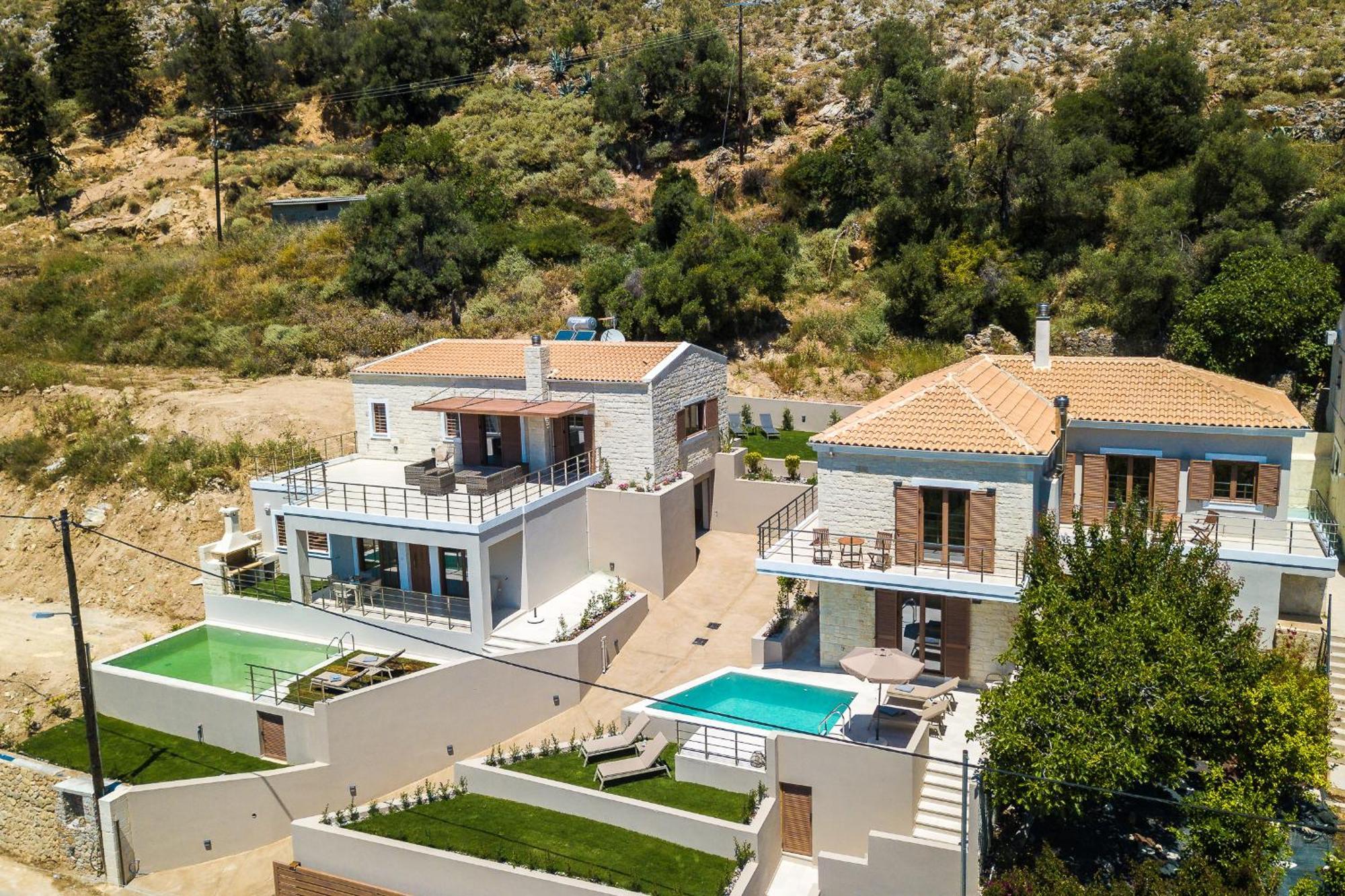 Upper View Villa 1, With Private Pool Maláxa Екстериор снимка