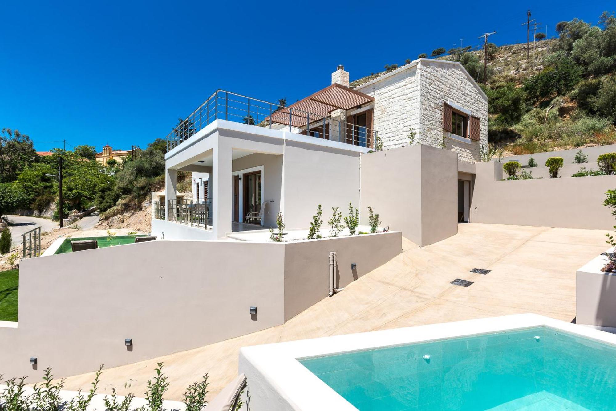 Upper View Villa 1, With Private Pool Maláxa Екстериор снимка